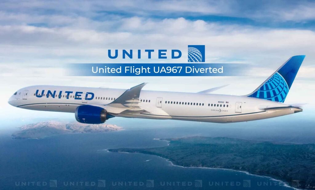 united flight ua967 diverted